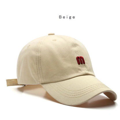 Baseball Cap for Men and Women Letters Embroidered