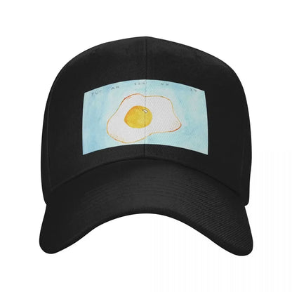 Put An Egg On It! Baseball Cap Hat men