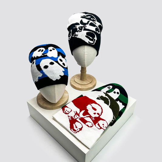 Halloween Elements Funny Wool Knitted Hats