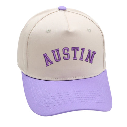 Austin Trucker Hat 3D Embroidery Two Tone Baseball Cap