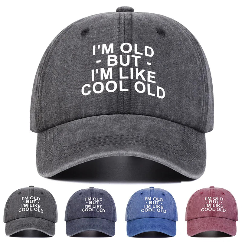 Letter Printed Baseball Cap For Both Men And Women