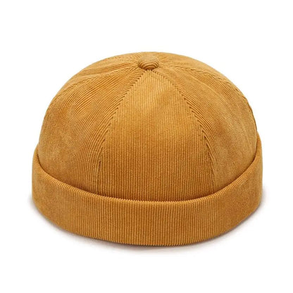 Fashion Men Docker Cap Skullcap Retro Sailor Cap Beanie Hats