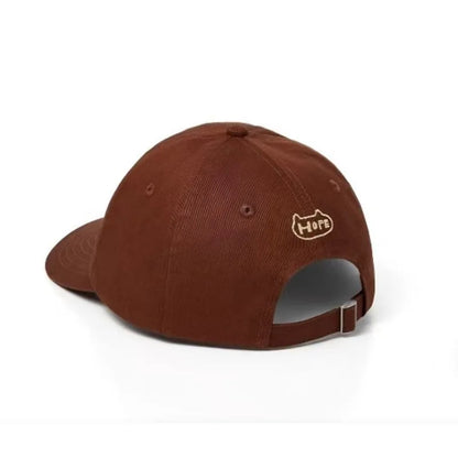 Fashion Sun Hat Kpop Tour Hope on The Stage Monogram Embroidered Baseball Cap For boys Girls