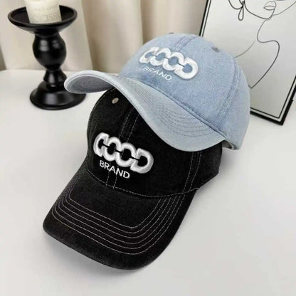 Unisex Simple Denim Baseball Cap