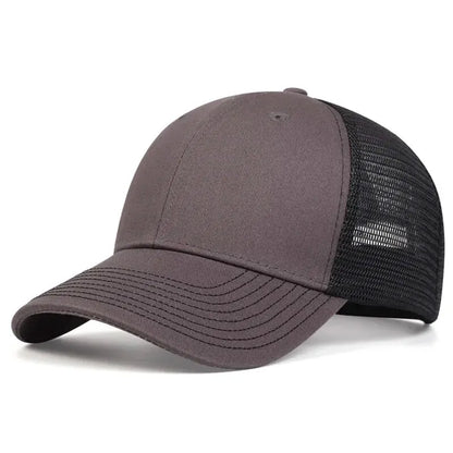 Unisex 8 Lines On The Brim Of The Hat Baseball Net Caps