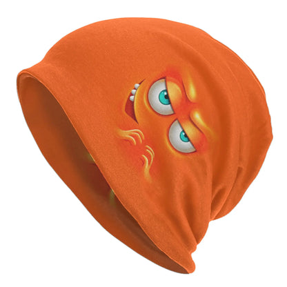 Funny Expression Bonnet Hat Knitted Hats Men Women