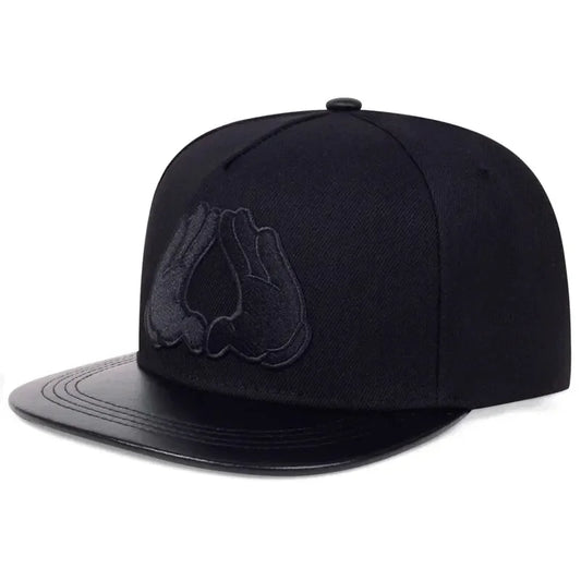 Unisex Hands With Love Embroidery Hip-Hop Hats