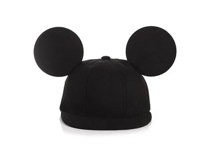 Men's And Women's Fashion Casual Mouse Ears Baseball Cap, Children's Hip Hop