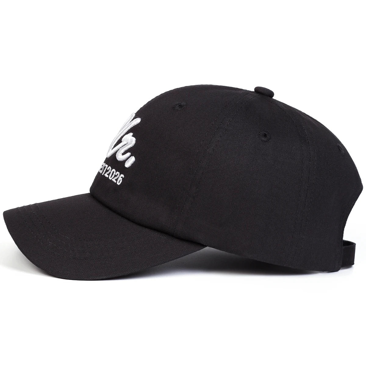 Unisex MR. EST 2026 Letter Embroidery Baseball Caps Spring Autumn