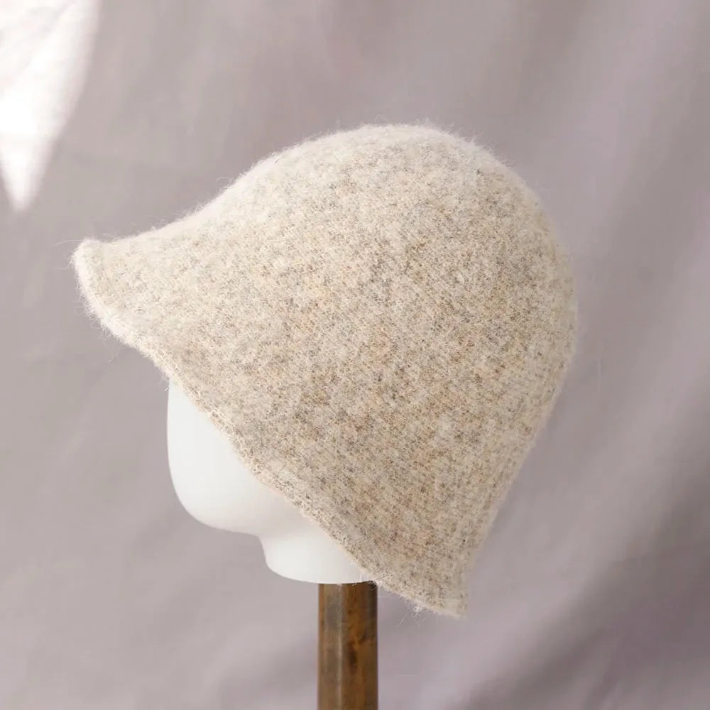 Women's Bucket Hat Korea Fashion Vintage Fisherman Panama Cap