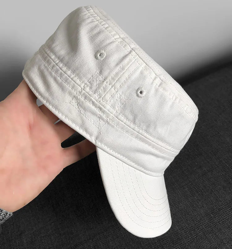 Unisex Pure Cotton Military Hats