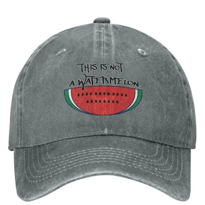 This Is Not A Watermelon Baseball Cap Men Women