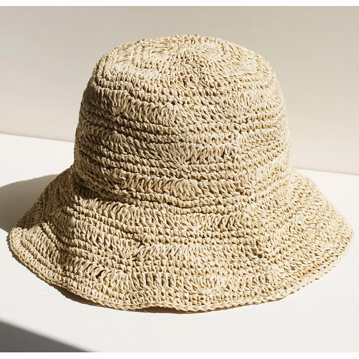 2026 Handmade High Quality Fashion Stripe Sun Hat