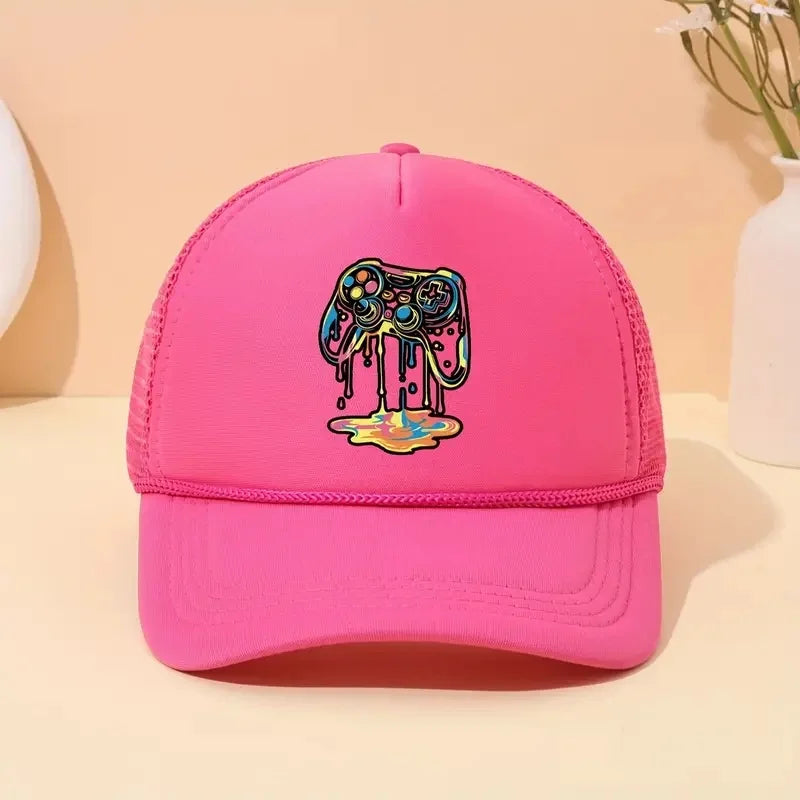 Cartoon Knitted Baseball Hat