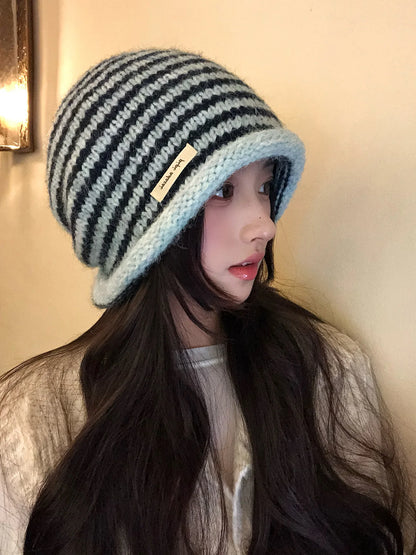 Winter Warm Large Circumference All-Match Ear Protection Woolen Hat