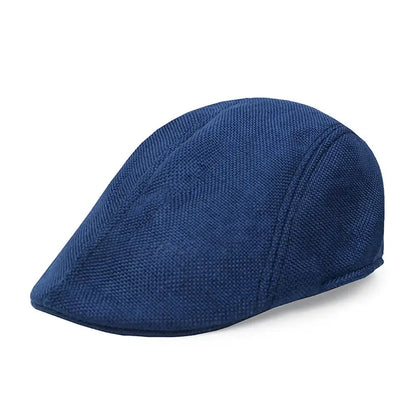 Linen Hat Boy Linen Outdoor Street Hats Leisure Sports Sun Caps