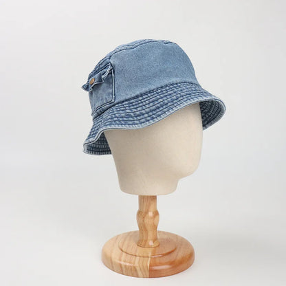 New Custom Logo Foldable Fisherman Hat