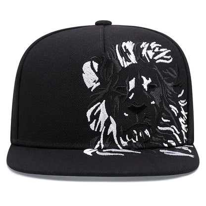 Men Women Lion Embroidered Baseball Cap Summer