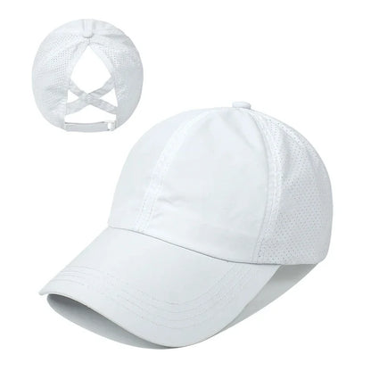 Summer Solid Color Baseball Caps Golf Wear Women Sport
