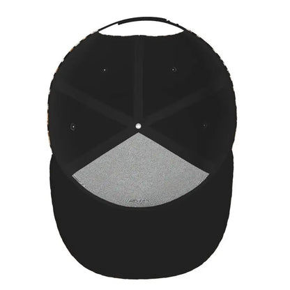 Leopard Print Baseball Cap Men Women Adjustable 3D Printed Snapback