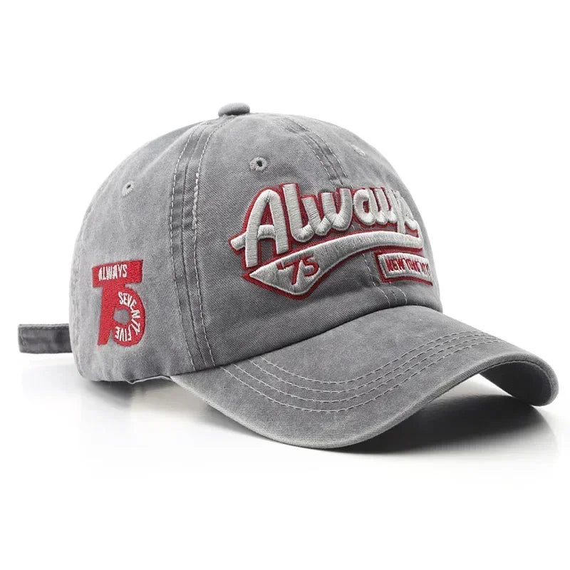 1/6PCS/Set Embroidered Baseball Cap For Women Men Spring Summer