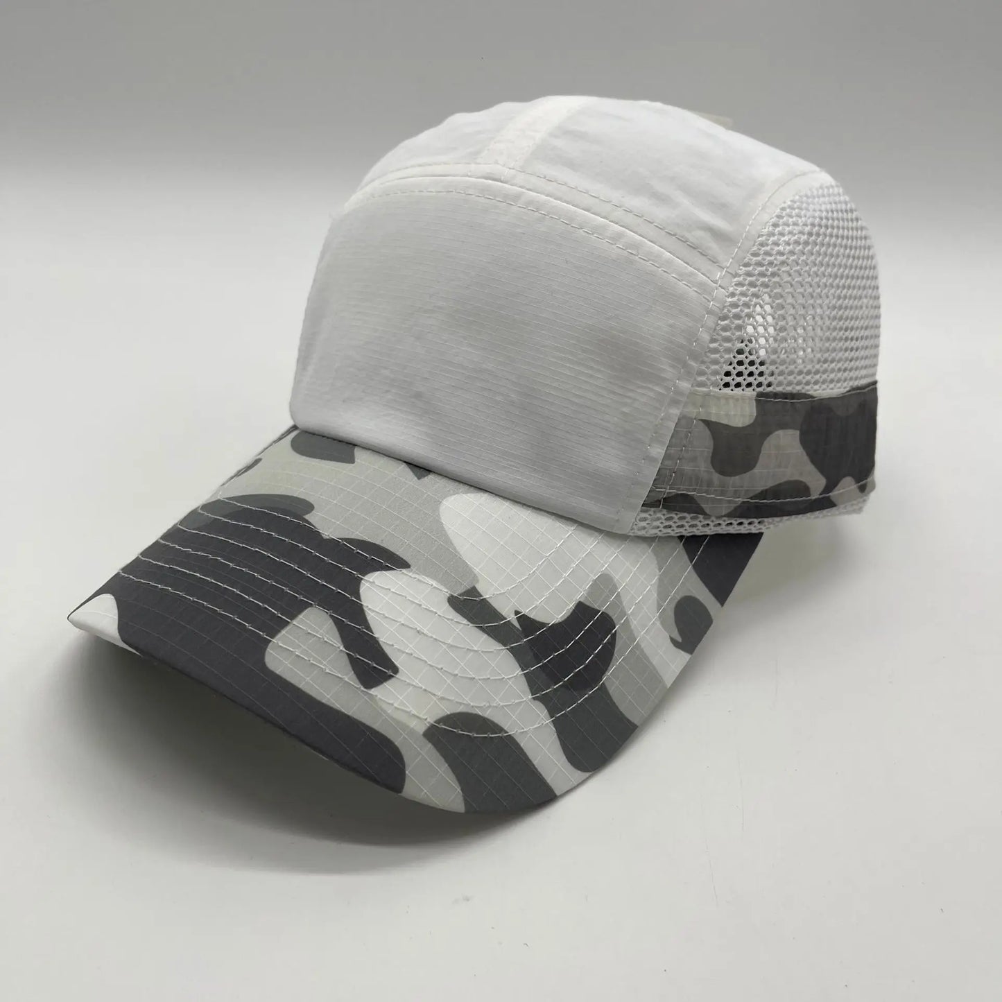 Men Women Camo Mesh Quick Dry Baseball Cap