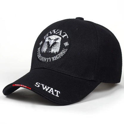 Eagle Baseball Cap Men's Embroidered Eagle Pattern Cap
