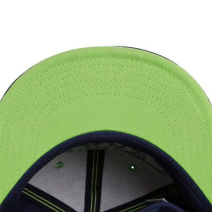Fashion Brand Leather Cap Baseball Cap Letter Embroidery Hip Hop Hats Unisex Breathable Sunshade Cap