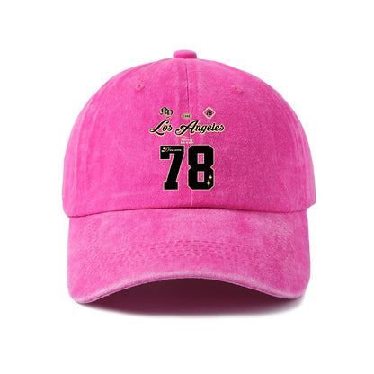 Los Angeles Number 78 Graphic Baseball Cap