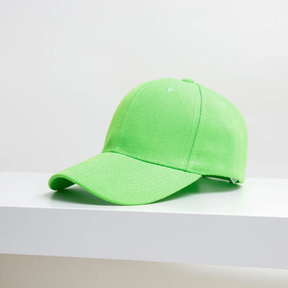 Solid Color Baseball Cap Men's And Women's