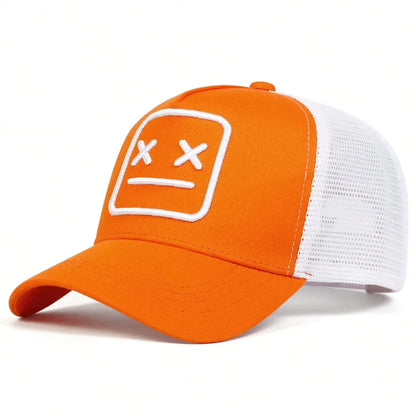 Unisex XX Embroidery Baseball Net Caps Spring Summer