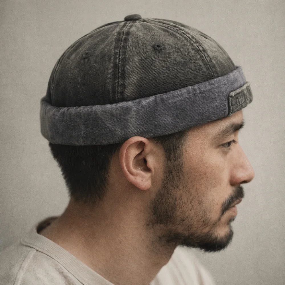 Casual Adjustable Washed Landlord Cap