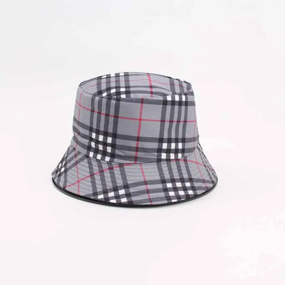 2026 Spring/Summer Pot Hat Versatile Luxury Checkered Fisherman's Hat