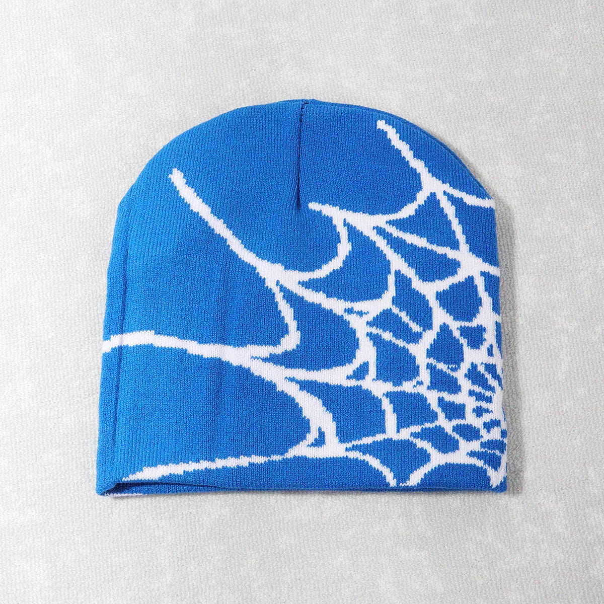 Knitting Spider Web Design Hat Skullies Beanies