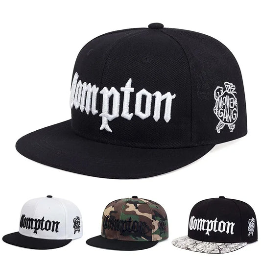 Compton Cap Street Dance Snapback Hat Hip Hop Headwear for Men Women