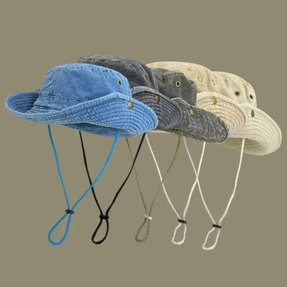 2025 Blue Cowboy Hiking Bucket Hats