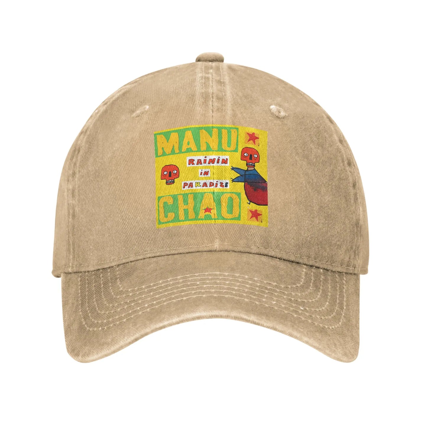 Windproof Suitable For Long Faces Vintage Denim Hat