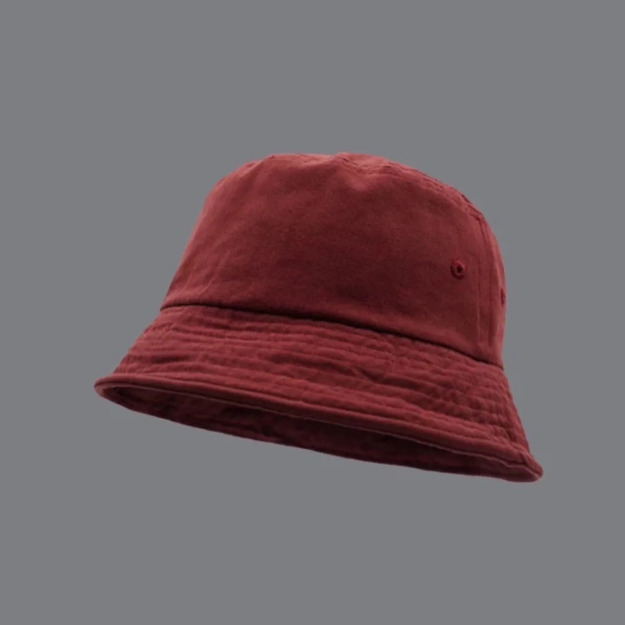Washed Cotton Short Brim Bucket Hat Unisex Packable Summer Sun Cap