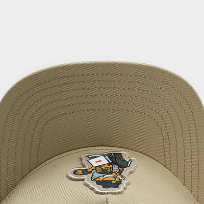 Fashion Cartoon Hip Hop Baseball Cap Flat Brim Adult Unisex Street Dance Hat Wholesale