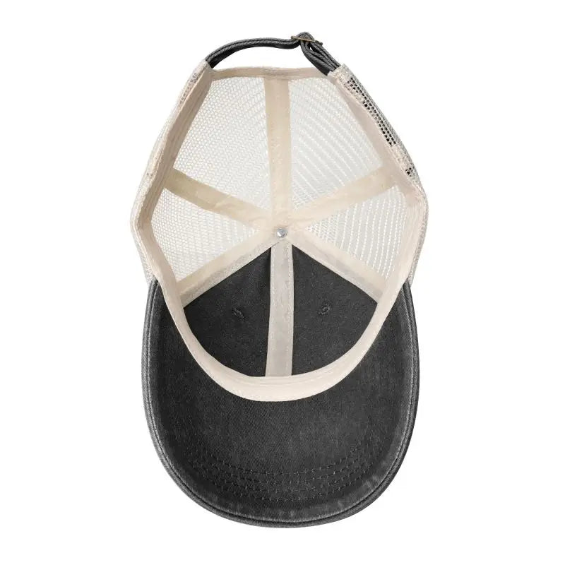 Custom Cessna Logo Print Mesh Back Baseball Cap Low Profile Trucker Hat Cotton Denim Caps Sun Visor Hat