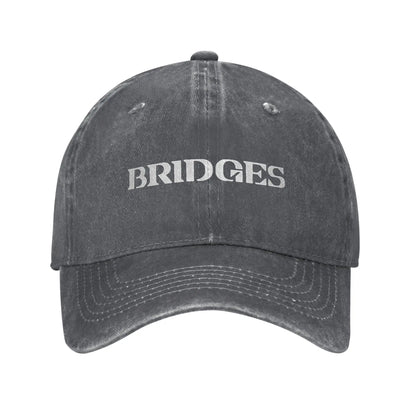 Bridges Death Stranding Logo Men Women Baseball Cap Video Game Distressed Washed