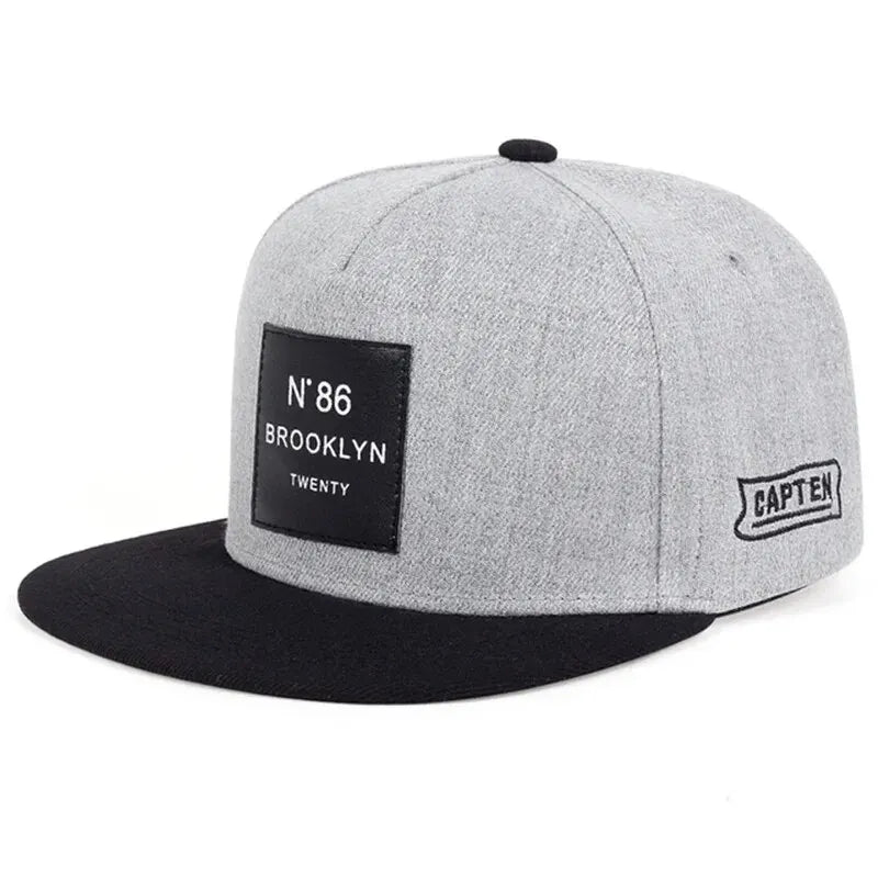 Unisex Brooklyn Print Label Embroidery Hip-hop Hats Outdoor