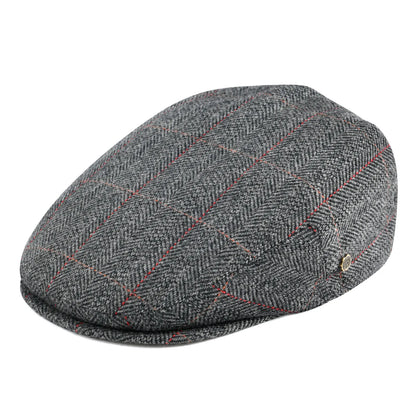 Wool Tweed Herringbone Irish Cap Men Women Beret Outdoor