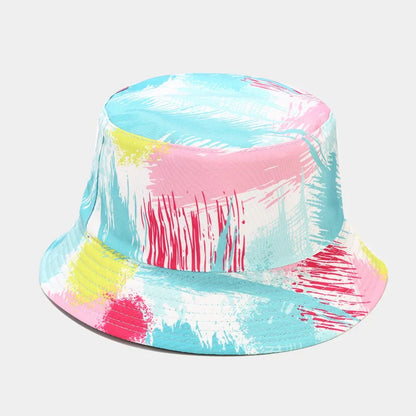 Fashion Plant Printing Pattern Fisherman Hat Spring and Summer