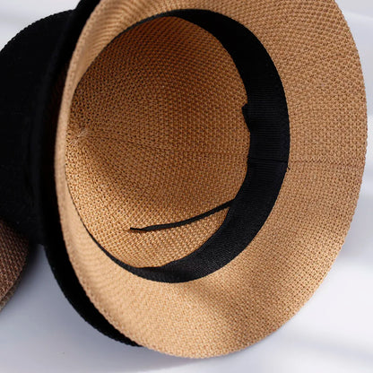 Women Straw Hats Panama UV Protection Sun Visor