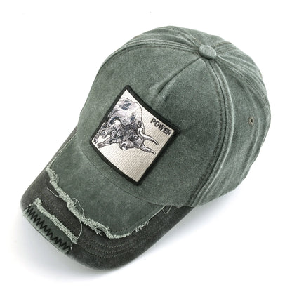 Vintage Denim Baseball Cap