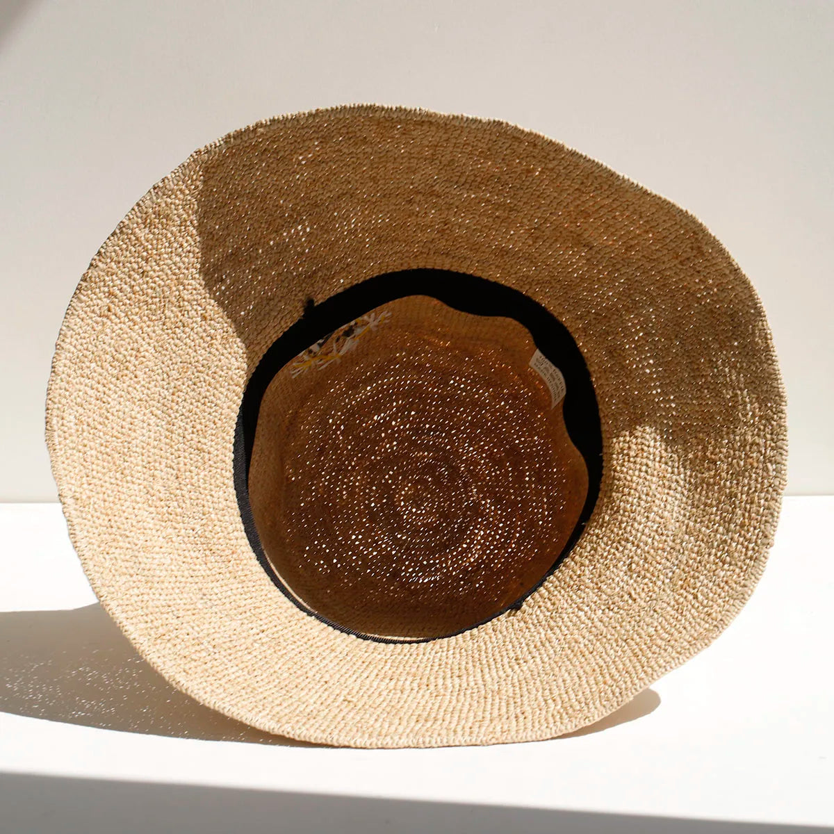 2026 Handmade Big Brim Hat Oversized Tassel Burrs Women Men