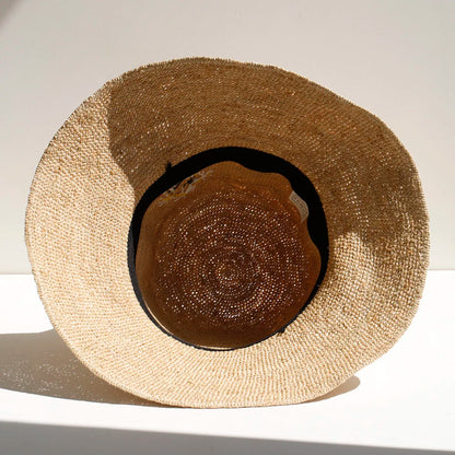 2026 Handmade Big Brim Hat Oversized Tassel Burrs Women Men