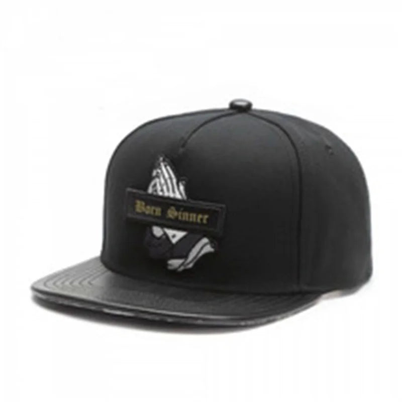 Dollar Sign Leather Baseball Cap Men Women