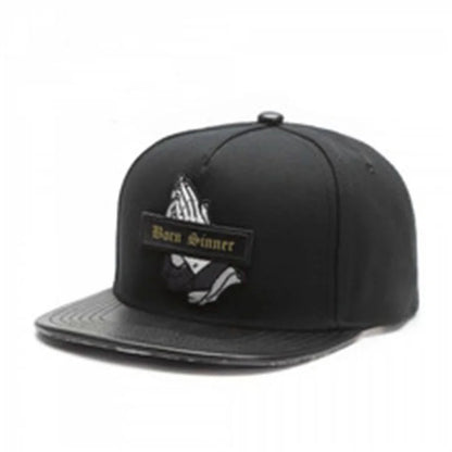 Dollar Sign Leather Baseball Cap Men Women